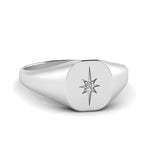 Load image into Gallery viewer, Starburst Signet Ring For Men
