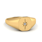 Load image into Gallery viewer, Starburst Signet Ring For Men