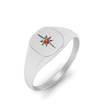 Load image into Gallery viewer, Starburst Signet Ring For Men
