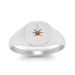 Load image into Gallery viewer, Starburst Signet Ring For Men
