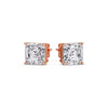 Load image into Gallery viewer, Asscher Cut Diamond Stud Earring