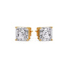 Load image into Gallery viewer, Asscher Cut Diamond Stud Earring