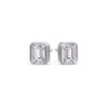 Load image into Gallery viewer, stud-earring-emerald-diamond-bezel-one-carat-in-platinum-FD-EAR10516EM-1.00CT-NL-WG_17ce3d11-6cf7-4744-be20-90a6cb0e9486.jpg?v=1748855944