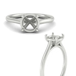 Load image into Gallery viewer, stunning-solitaire-semi-mount-ring-in-platinum-FD11296SMRANGLE3-NL-WG