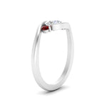 Load image into Gallery viewer, Swirl Bypass 3 Stone Ring