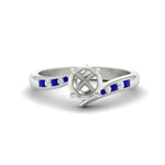 Load image into Gallery viewer, swirl-channel-set-diamond-semi-mount-sapphire-wedding-ring-in-white-gold-FDENS4028SMRGSABL-NL-WG.jpg?v=1754996220