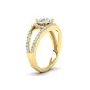 Load image into Gallery viewer, swirl-halo-man-made-round-cut-engagement-ring-in-yellow-gold-FD-11180RORANGLE2-NL-YG