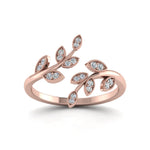 Load image into Gallery viewer, open-leaf-fashion-diamond-engagement-ring-in-rose-gold-FD-8342ANGLE3-NL-RG