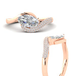 Load image into Gallery viewer, swirl-marquise-cut-diamond-engagement-ring-in-rose-gold-fdenr11578-nl-rg.jpg