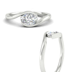 Load image into Gallery viewer, swirl-oval-east-west-solitaire-diamond-ring-in-white-gold-fdens7806ovrangle3-nl-wg.jpg?v=1759832892