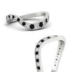 Load image into Gallery viewer, swirl-pave-black-diamond-wedding-band-in-white-gold-fd11522bgblackangle3-nl-wg