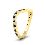 Load image into Gallery viewer, swirl-pave-black-diamond-wedding-band-in-yellow-gold-fd11522bgblackangle2-nl-yg