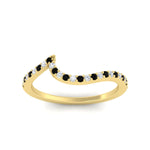 Load image into Gallery viewer, swirl-pave-black-diamond-wedding-band-in-yellow-gold-fdens7806ovbgblackangle5-nl-yg.jpg?v=1759992381