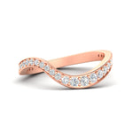Load image into Gallery viewer, swirl-pave-diamond-Wedding-band-in-rose-gold-fd11522b-nl-rg