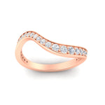 Load image into Gallery viewer, swirl-pave-diamond-Wedding-band-in-rose-gold-fd11522bangle5-nl-rg