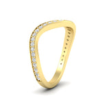Load image into Gallery viewer, swirl-pave-diamond-Wedding-band-in-yellow-gold-fd11522bangle2-nl-yg