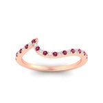 Load image into Gallery viewer, swirl-pave-pink-sapphire-wedding-band-in-rose-gold-fdens7806ovbgsadrpiangle5-nl-rg.jpg?v=1759992381