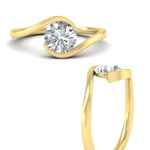 Load image into Gallery viewer, swirl-round-cut-solitaire-engagement-ring-in-yellow-gold-fdens7806rorangle3-nl-yg.jpg?v=1759836669