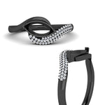 Load image into Gallery viewer, swirl-semi-mount-diamond-engagement-ring-in-black-gold-fdenr11578sm-nl-bg.jpg