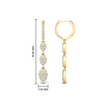 Load image into Gallery viewer, tear-drop-chandelier-diamond-earring-in-yellow-gold-fdear11521angle1-nl-yg-hw