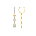 Load image into Gallery viewer, tear-drop-chandelier-diamond-earring-in-yellow-gold-fdear11521angle1-nl-yg
