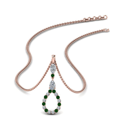 teardrop-diamond-drop-pendant-necklace-in-FDPD9049