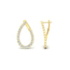 Load image into Gallery viewer, teardrop-diamond-hoop-earrings-for-women-in-yellow-gold-fdear11738angle3-nl-yg.jpg?v=1776681272