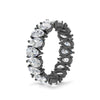 Load image into Gallery viewer, teardrop-eternity-band-4-carat-diamond-in-black-gold-FD10554PE-0.20CT-ANGLE2-NL-BG