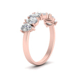 Load image into Gallery viewer, teardrop-wedding-band-diamond-1.50-carat-in-rose-gold-FD8294PEB-0.20CTANGLE2-NL-RG
