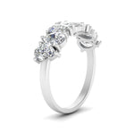 Load image into Gallery viewer, Teardrop Wedding Band Diamond 2.25 Carat