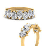 Load image into Gallery viewer, Teardrop Wedding Band Diamond 2.25 Carat