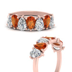 Load image into Gallery viewer, Teardrop Wedding Band Diamond 2.25 Carat