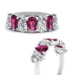 Load image into Gallery viewer, Wedding Band Teardrop Diamond 2.75 Carat