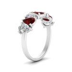 Load image into Gallery viewer, Teardrop Wedding Band Diamond 2.25 Carat