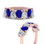 Load image into Gallery viewer, Wedding Band Teardrop Diamond 2.75 Carat