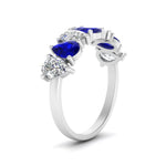 Load image into Gallery viewer, Wedding Band Teardrop Diamond 2.75 Carat