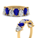 Load image into Gallery viewer, Wedding Band Teardrop Diamond 2.75 Carat