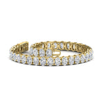 Load image into Gallery viewer, Tennis Bracelet 12 Carat Oval Diamond