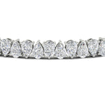 Load image into Gallery viewer, Tennis Bracelet 13 Ct Pear Diamond