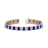 Load image into Gallery viewer, tennis-bracelet-basket-set-emerald-cut-20-carat-with-sapphire-in-rose-gold-FDBRC10449EMGSABL-20.00CT-NL-RG.jpg
