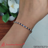 Load image into Gallery viewer, tennis-diamond-bracelet-4-carat-with-sapphire-in-18k-yellow-gold-fdbrc8635ro-4-00-ct-3