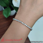 Load image into Gallery viewer, tennis-lab-diamond-bracelet-4-carat-in-14k-white-gold-fdbrc8635ro-4-00-ct-3