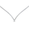 Load image into Gallery viewer, tennis-v-shaped-diamond-necklace-in-FD-NK10421-NL-WG