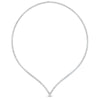 Load image into Gallery viewer, tennis-v-shaped-diamond-necklace-in-FD-NK10421-NL-WG