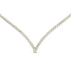 Load image into Gallery viewer, tennis-v-shaped-diamond-necklace-in-FD-NK10421-NL-YG