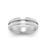 Load image into Gallery viewer, Textured Inlay Wedding Band