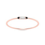 Load image into Gallery viewer, Stackable Thin Baguette Ring