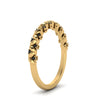 Load image into Gallery viewer, thin-black-diamond-vintage-wedding-band-in-yellow-gold-FD123703BGBLACK-NL-YG-GS