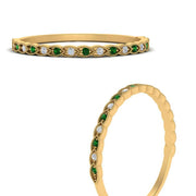 thin-braided-stacking-diamond-engagement-ring-with-emerald-in-yellow-gold-FD123085BGEMGRANGLE3-NL-YG.jpg