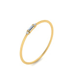 Load image into Gallery viewer, Thin Stack Baguette Ring